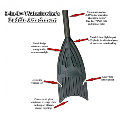 Prairiewind Decoys. 3in1 Waterfowlers Paddle Attachment (AV90003) by