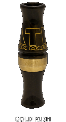ZINK Calls ATM All Things Mallard Acrylic Double Reed Duck Call-Maple Wood-NEW 
