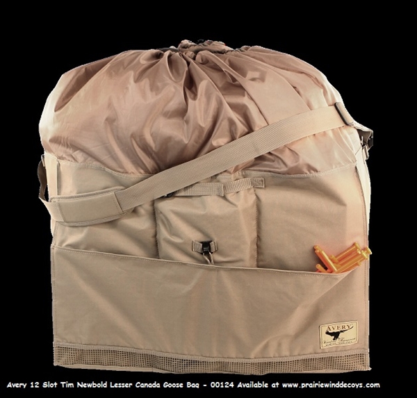 Prairiewind Decoys. 12Slot Newbold Full Body Lesser Goose Decoy Bag