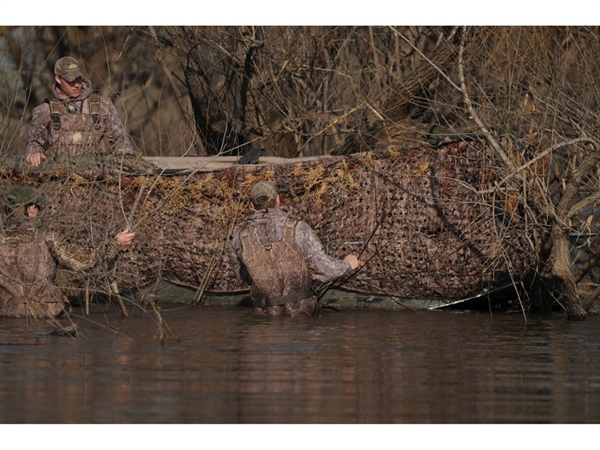 Marsh Grass Color Fits 17'-19' Duck Boat Frame Avery QuickSet Blind Camo Net 