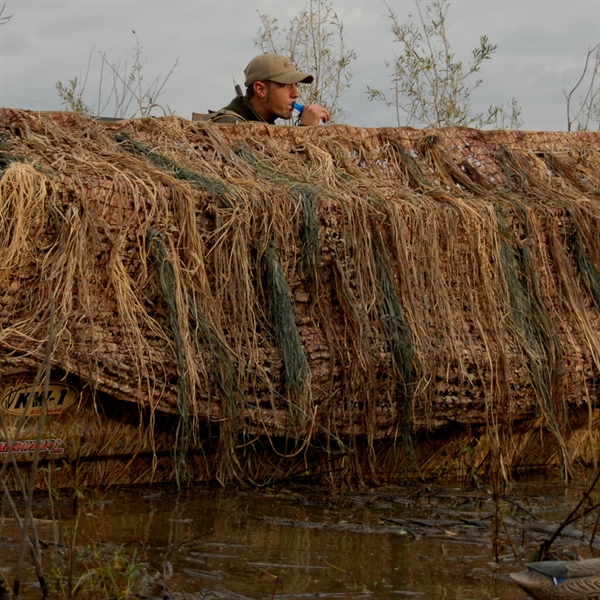 Custom Length Synthetic BlindGrass Boat Blind Camo Kit (per side) (We are  out of Wintergreen)