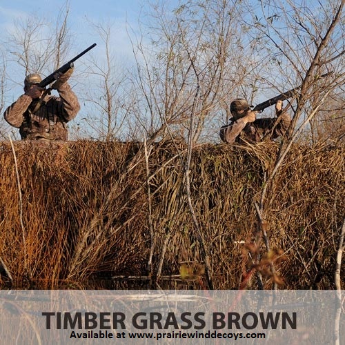Prairiewind Decoys. REAL GRASS MATS Timber Grass Brown (AV39012) BY