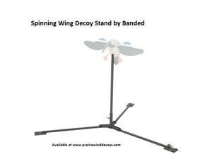 Picture of **SALE** Spinning Wing Tripod Decoy Stand by Banded Gear