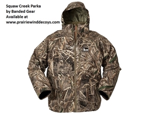 Picture of **SALE** Squaw Creek Parka Max 5 Camo by Banded Gear