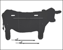 Picture of Confidence Cow -EZ Stake Leg Kit  CC-EZS08