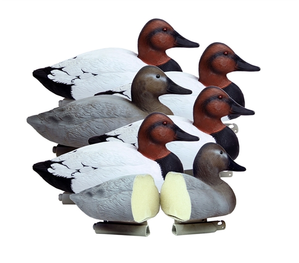 Prairiewind Decoys. **FREE SHIPPING** Battleship Canvasback 6 pk (Foam  Filled) by Higdon Decoys