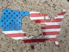Picture of America Outline Turkey