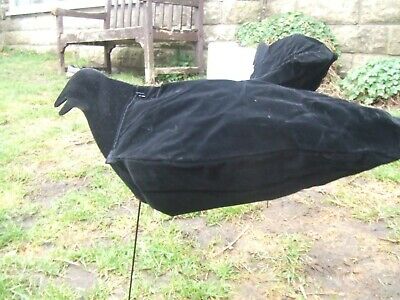 Crow Decoys set of 12  Sillosock Crow Decoys Harvester pack New Version